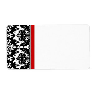 Etiquetas de direcciones de Damasco de navidades -