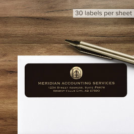Etiquetas de direcciones de devolución de negocios