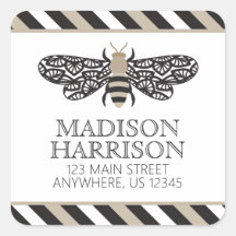 Etiquetas de direcciones de devolución personaliza