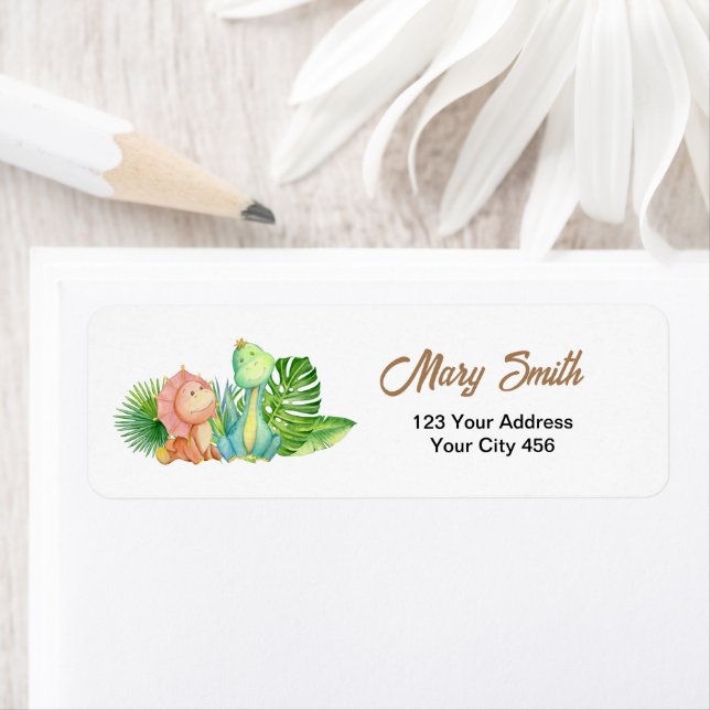 Etiquetas de direcciones de dinosaurios (In situ)