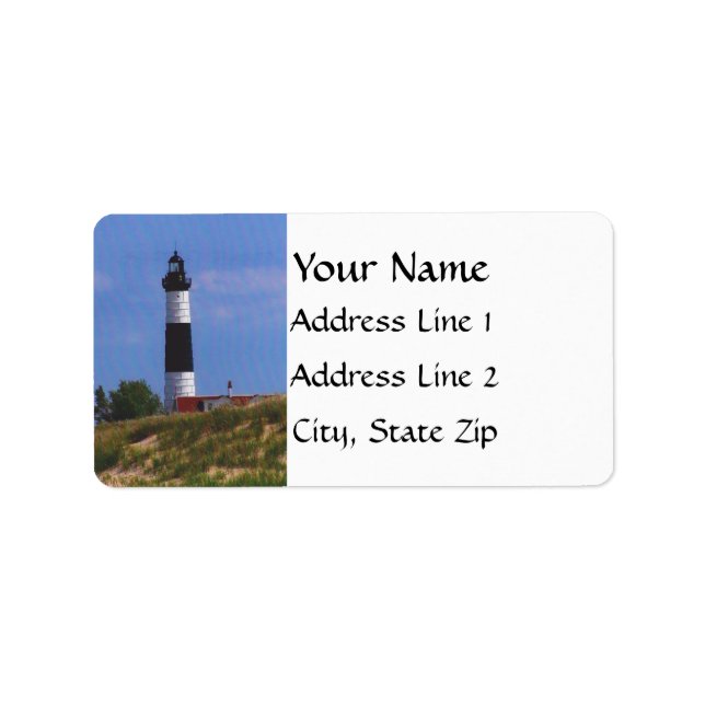 Etiquetas de direcciones de faro (Frente)