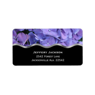 Etiquetas de direcciones de Hydrangea