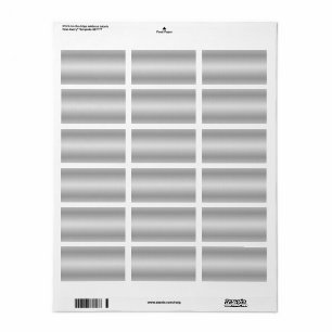 Etiquetas de direcciones de impresión al borde