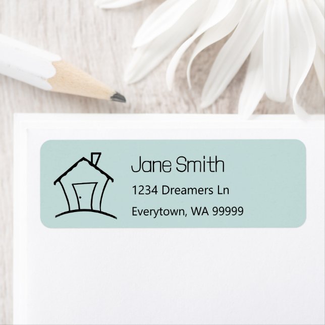 Etiquetas de direcciones de la casa (In situ)