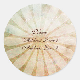 Etiquetas de direcciones de pergamino de Grunge