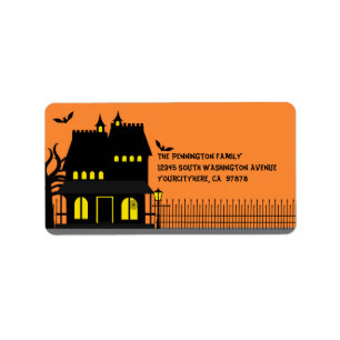 Etiquetas de direcciones de personalizable de Hall