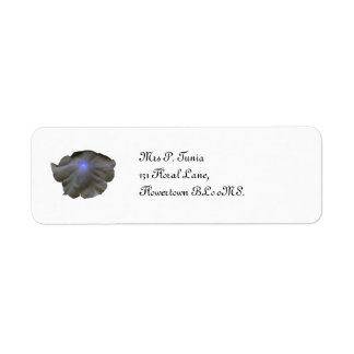 Etiquetas de direcciones de Personalizado azul y n
