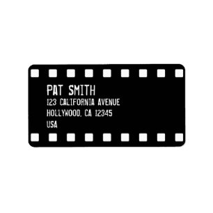 Etiquetas de direcciones de Personalizado de la ti