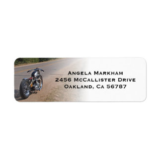 Etiquetas de direcciones de Personalizado de motoc