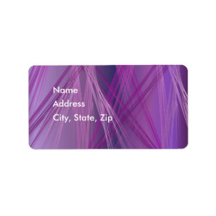 Etiquetas de direcciones de Púrpura Streaks