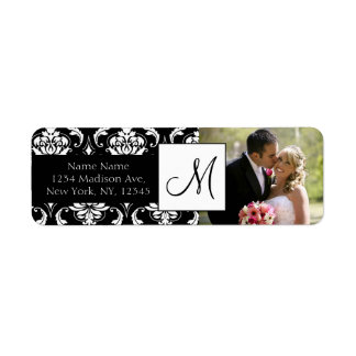 Etiquetas de direcciones del Boda de fotografías d