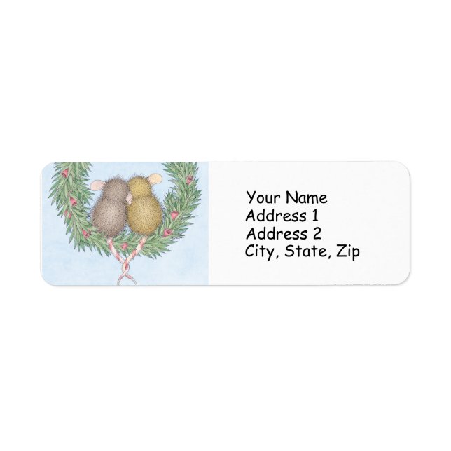 Etiquetas de direcciones House-Mouse Designs® (Frente)