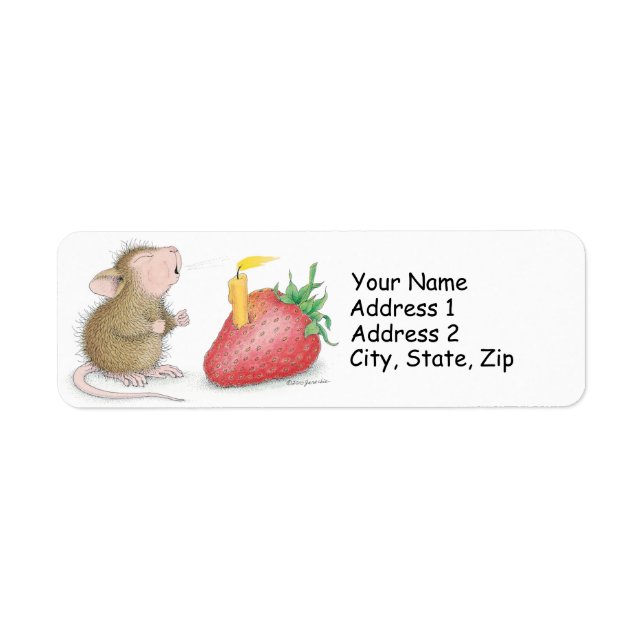 Etiquetas de direcciones House-Mouse Designs® (Frente)