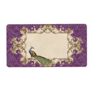 Etiquetas de direcciones: pavo real morado y echaz