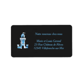 Etiquetas de direcciones personalizadas del arte d