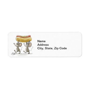 Etiquetas de direcciones picnic de Mic & Mac
