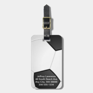 Etiquetas de diseño de bolas de fútbol