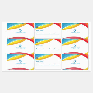 Etiquetas de diseño de lujo