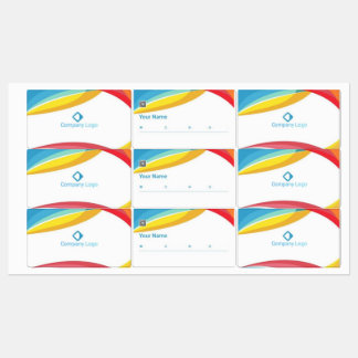 Etiquetas de diseño de lujo
