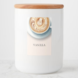 Etiquetas de ducha de novia con tema de café para 