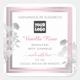 Etiquetas de embalaje de productos con logotipo Pl