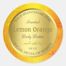 Etiquetas de embalaje de productos elegantes marco