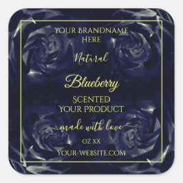 Etiquetas de embalaje de productos florales Rosas 