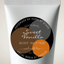 Etiquetas de embalaje de productos modernas Círcul