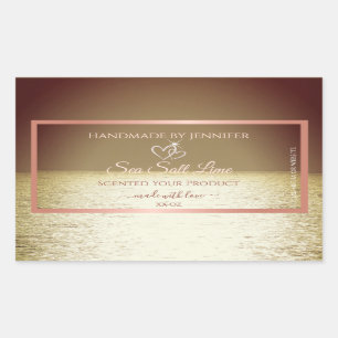 Etiquetas de embalaje de productos modernos Ocean 