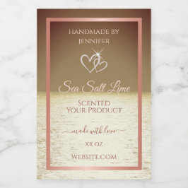 Etiquetas de embalaje de productos modernos Ocean