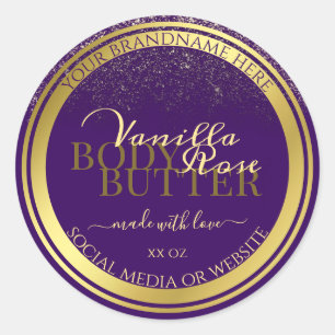 Etiquetas de empaquetado de productos clásicas mor