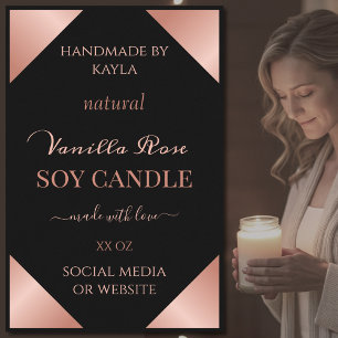 Etiquetas de empaquetado de productos Glam Rosa Go