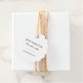 Etiquetas de empaquetado de suministros para peque