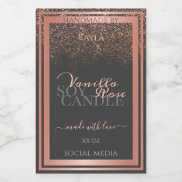 Etiquetas de envasado de productos Boutique Gray &