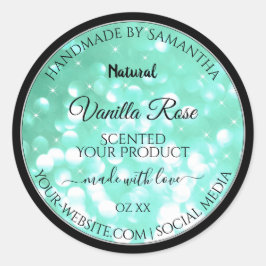 Etiquetas de envasado de productos de Purpurina Ve