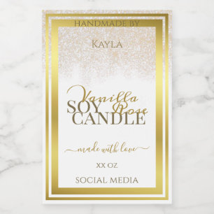 Etiquetas de envasado de productos llamativas de c