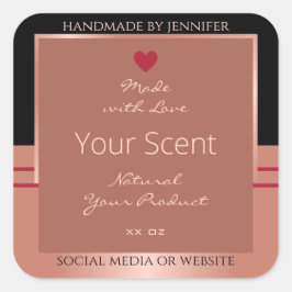 Etiquetas de envasado de productos nobles de oro m