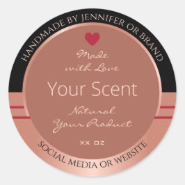 Etiquetas de envasado de productos nobles de oro m