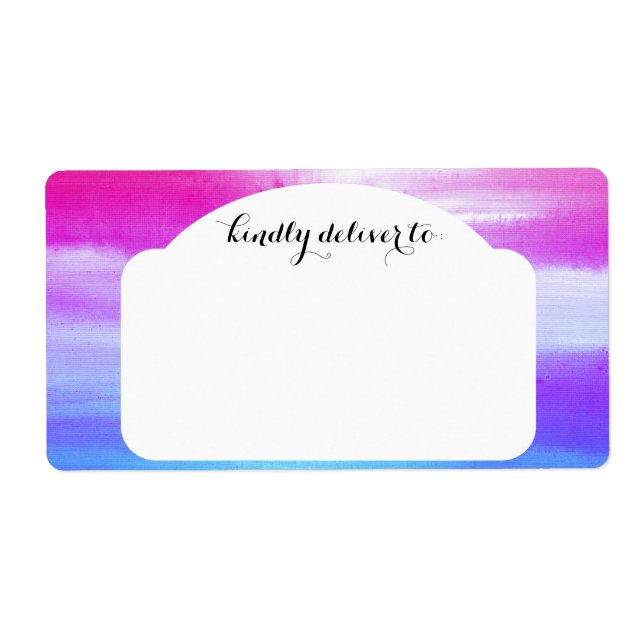 etiquetas de envío (Frente)