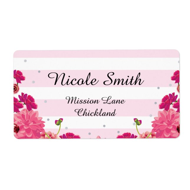 Etiquetas de envío (Frente)