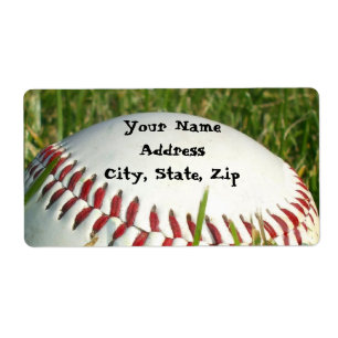 Etiquetas de envío de béisbol