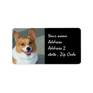 Etiquetas de envío de Corgi galés