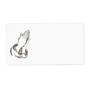 Etiquetas de envío en blanco de rogación de las