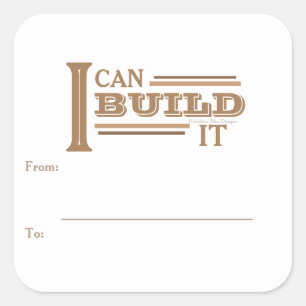 Etiquetas de envío I Can Build It