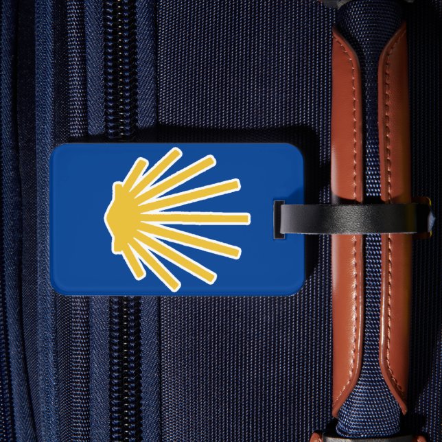 Etiquetas de equipaje Camino de Santiago (Reverso  In Situ 2)
