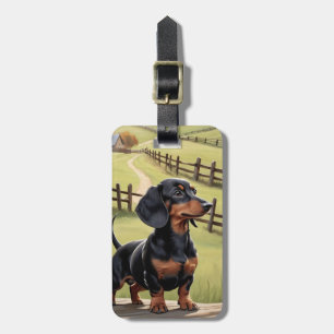Etiquetas de Equipaje Dachshund