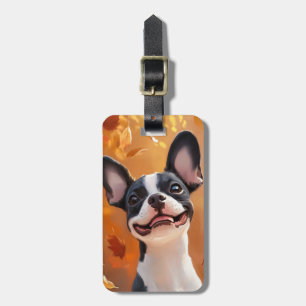 Etiquetas de equipaje de Boston Terrier