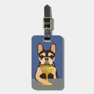 Etiquetas de equipaje de Bulldog Francés