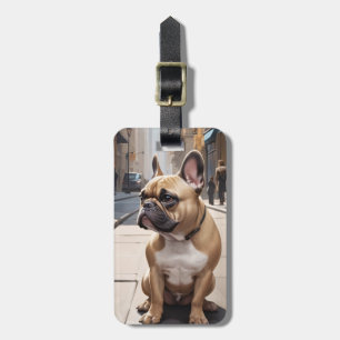 Etiquetas de equipaje de Bulldog Francés