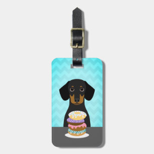 Etiquetas de equipaje de Dachshund